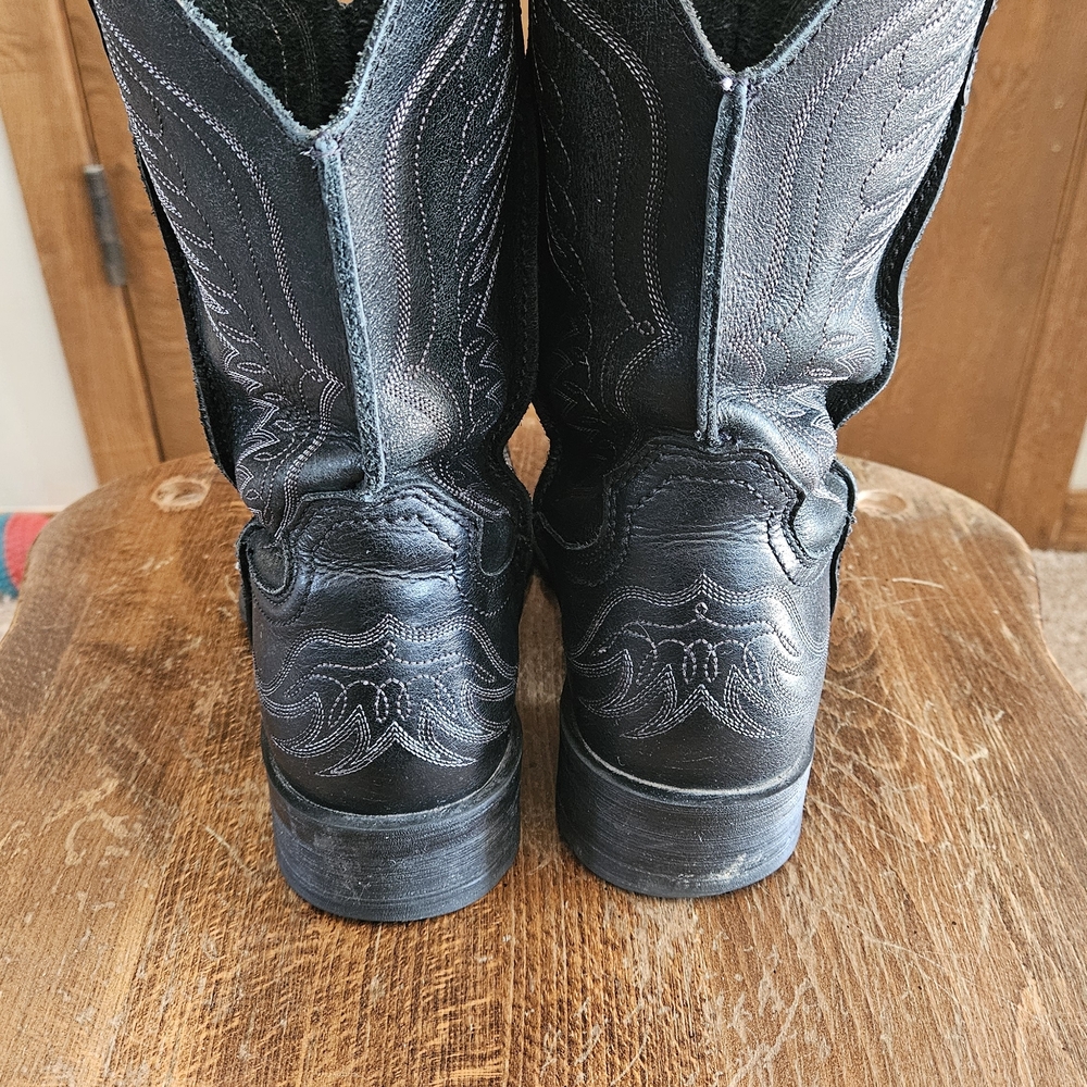Ariat Black Leather Men's Boots - Picture 4 of 8